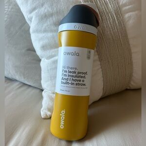 Owala Yellow Insulated Water Bottle